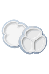 Baby Plate Set, 2-pack - Powder blue