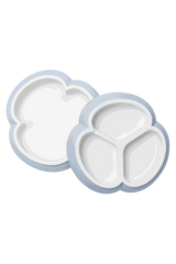 Baby Plate Set, 2-pack - Powder blue