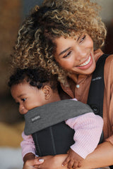 Jersey Bib for Baby Carrier Mini and Free - Dark gray