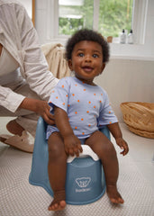 Potty Chair - Deep blue/White