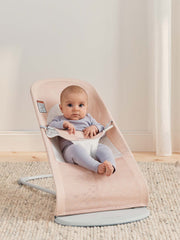 Bouncer Balance Soft - Pearly pink/White