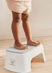 Step Stool - White/Gray