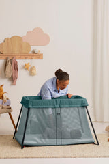 Travel Crib Light - Dark green