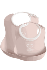 Feeding Bib Set, 2-pack - Powder pink