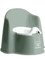 Potty Chair - Deep green/White