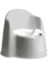 Potty Chair - Gray/White