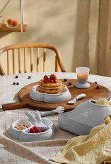 Dinnerware Set, 8 pcs - Gray
