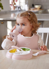 Mealtime set, 4 pcs - Powder pink