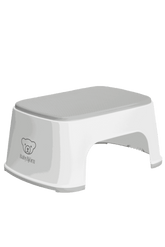 Step Stool - White/Gray