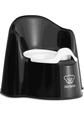 Potty Chair - Black/White