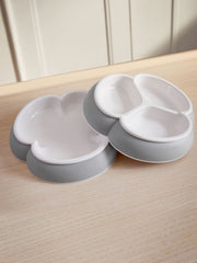 Baby Plate Set, 2-pack - Gray