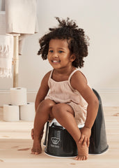 Potty Chair - Black/White