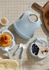 Dinnerware Set, 8 pcs - Powder blue