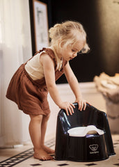 Potty Chair - Black/White