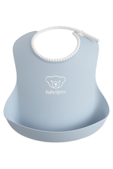 Baby Bib - Powder blue
