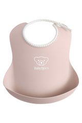 Baby Bib - Powder pink