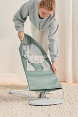 Extra Fabric Seat for Bouncer Balance Soft - Light sage/Gray