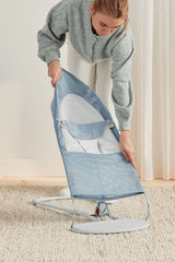 Extra Fabric Seat for Bouncer Balance Soft - Sky Blue/White