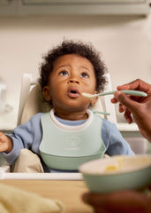 Baby Feeding Set, 3 pcs - Powder green