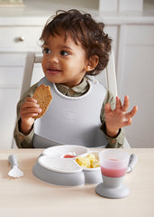 Dinnerware Set, 8 pcs - Gray