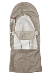 Extra Fabric Seat for Bouncer Balance Soft - Gray beige/White