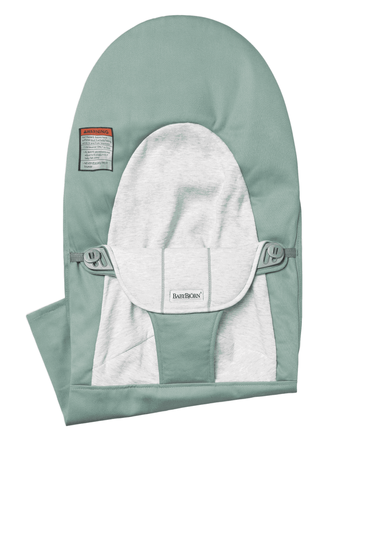 Extra Fabric Seat for Bouncer Balance Soft - Light sage/Gray
