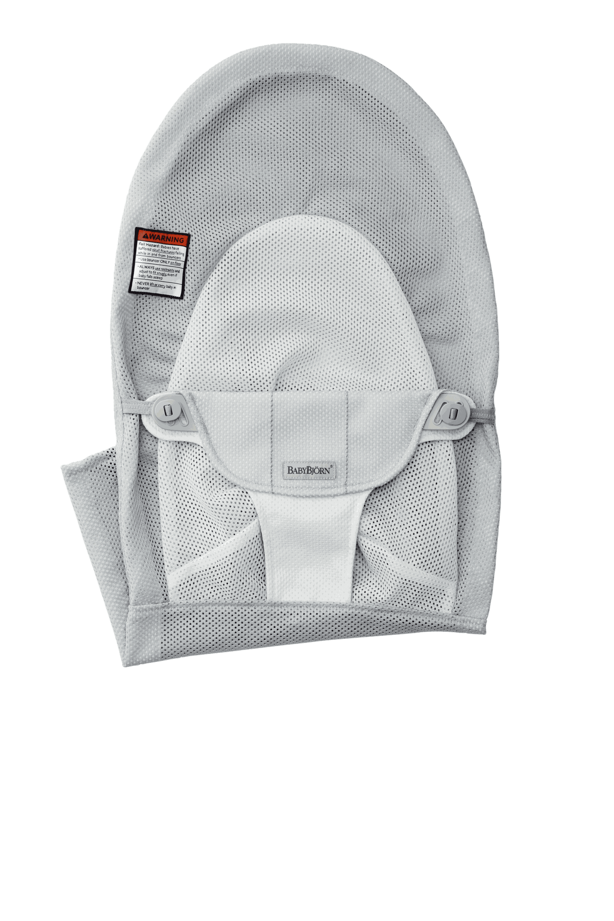 Extra Fabric Seat for Bouncer Balance Soft - Silver/White