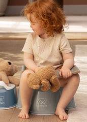 Potty Chair - Gray/White