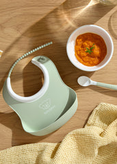 Baby Feeding Set, 3 pcs - Powder green
