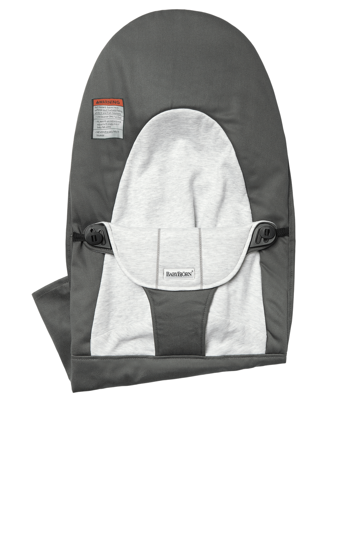Extra Fabric Seat for Bouncer Balance Soft - Dark gray/Gray
