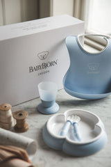 Baby Dinner Set - Powder blue