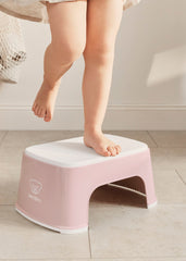 Step Stool - Powder pink/White