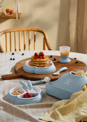 Dinnerware Set, 8 pcs - Powder blue