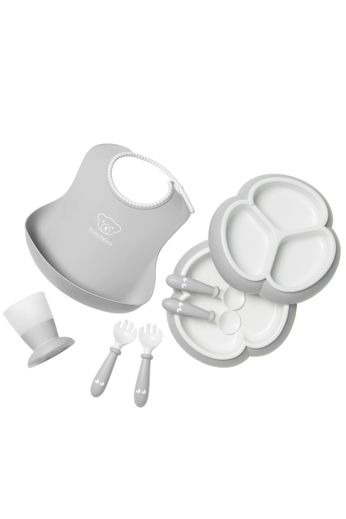 Dinnerware Set, 8 pcs - Gray