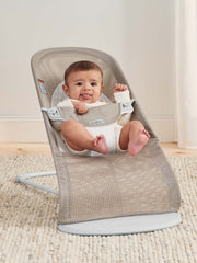 Bouncer Balance Soft - Gray beige/White