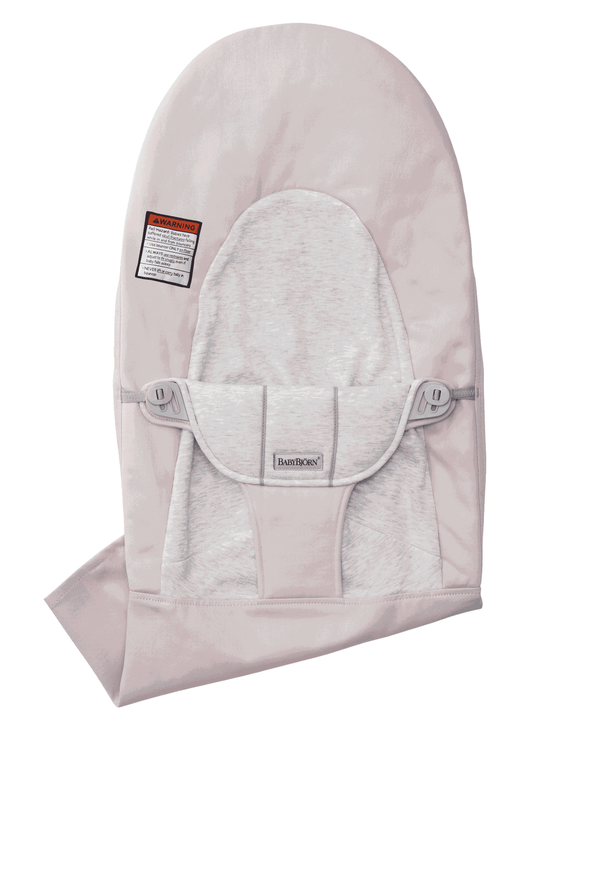 Extra Fabric Seat for Bouncer Balance Soft - Light pink/Gray