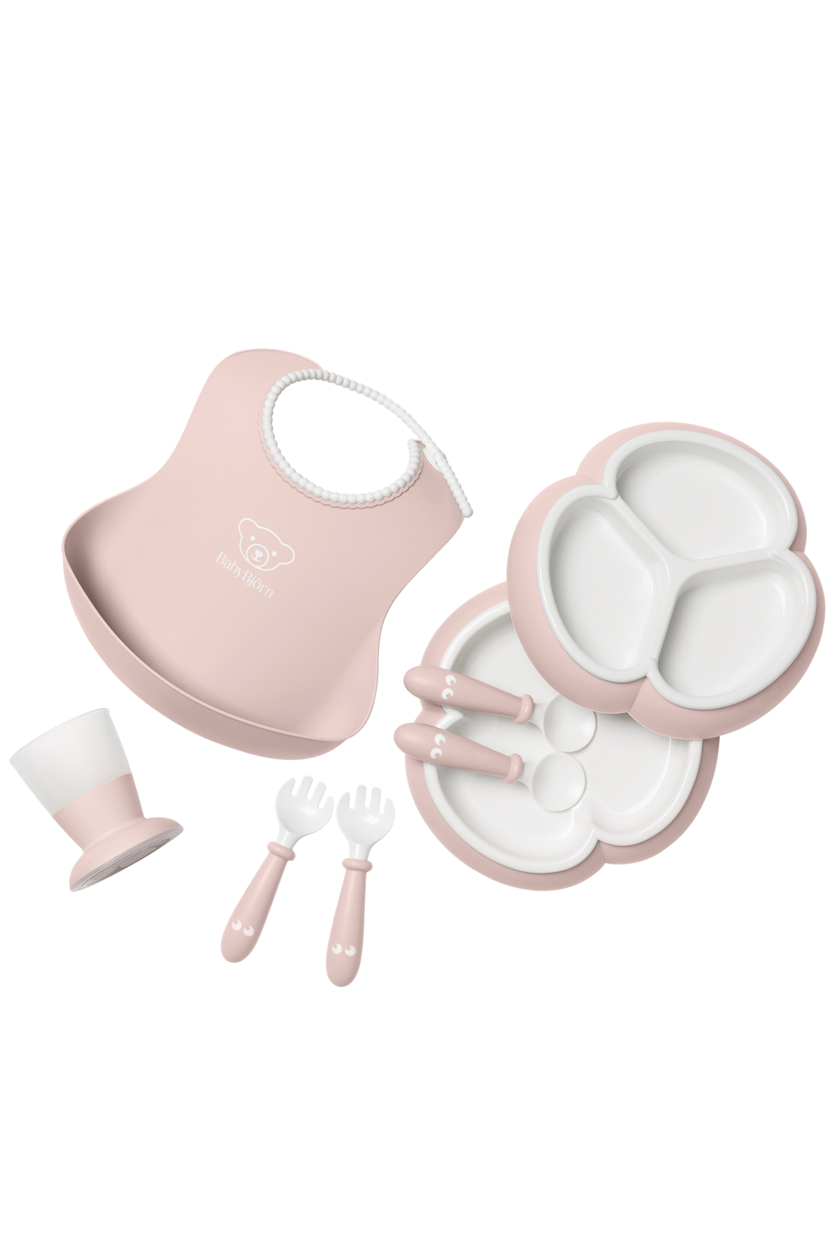 Dinnerware Set, 8 pcs - Powder pink
