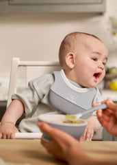 Baby Feeding Set, 3 pcs - Gray