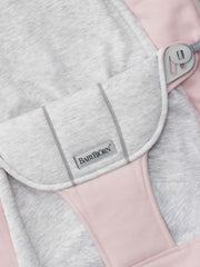 Extra Fabric Seat for Bouncer Balance Soft - Light pink/Gray