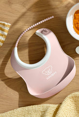 Feeding Bib Set, 2-pack - Powder pink