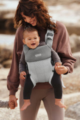 Bib for Baby Carrier Harmony - Light gray